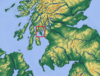 Isle of Bute location