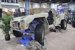 The JAMMA design was acquired from TAC-V by Force Protection Inc, and was shown publicly at the AUSA Winter Convention in February 2010. JAMMA.jpg
