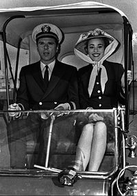 Jackie Cooper and Abby Dalton (1960) Jackie Cooper Abby Dalton Hennessey 1960.JPG