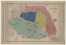1846 (Jacques-François Bénard, Plan pittoresque de la ville de Paris)