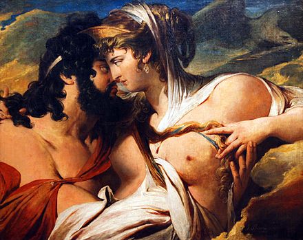Jupiter and Juno on Mount Ida by James Barry, 1773 (City Art Galleries, Sheffield)