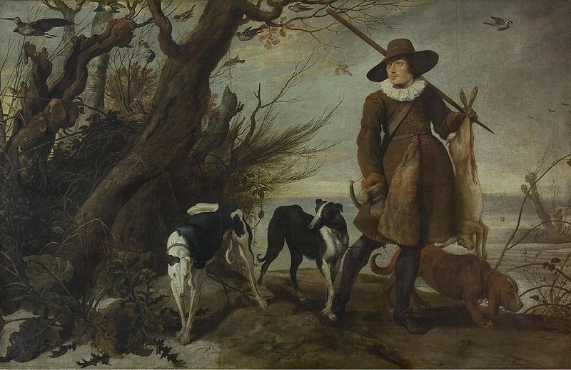 File:Jan Wildens - Hunter with Dogs in a Landscape.jpg