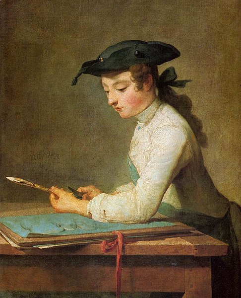 File:Jean Siméon Chardin - Draughtsman - WGA04754.jpg