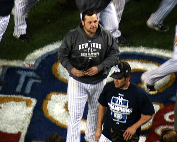 Chamberlain during the 2009 ALCS