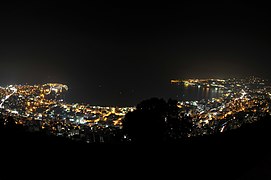 Jounieh Bay at Night Fisheye (4012889090).jpg