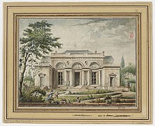 Jules-Adolphe Chauvet - Hôtel de Dreneuc (Rue de Provence), dopo il 1828 - Museo Carnavalet.jpg