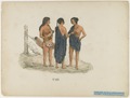 KITLV - 36C351 - Bray, Th. - Petit - Arawak Indians Three women, one breast feeding. - Colour lithography - 1850.tif