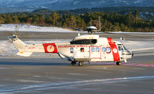 A Helikopter Service Eurocopter AS332 Super Puma in the pre-CHC livery KSU CHC Eurocopter Super Puma.png