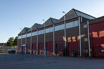 Kalmar verkstads tidigare fabrikslokaler i Kalmar.
