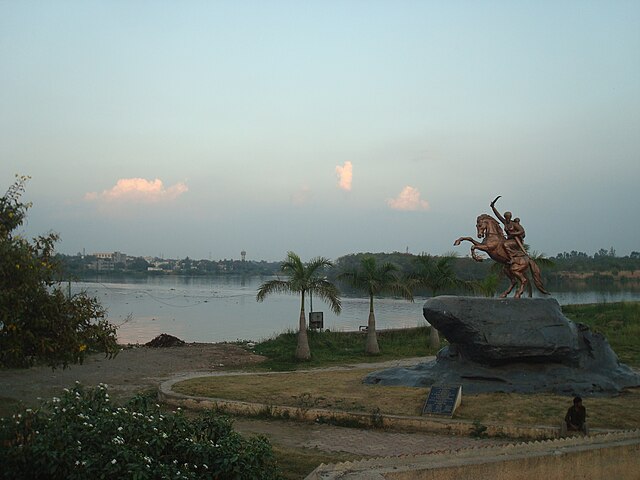 Kambar Talav (lake), also known as Sambhaji Talav (lake)