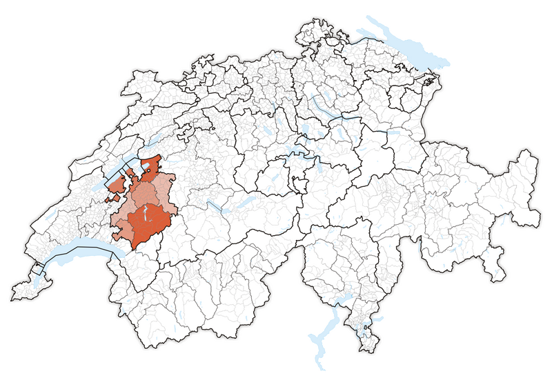 File:Karte Lage Kanton Freiburg 2011.png