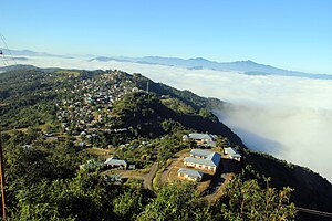 View of Khawbung Sub-Town