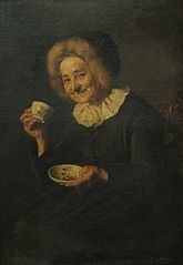 Ivana Kobilca: Coffee Drinker ("Kofetarica"), 19th century