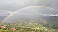 View of "Krania" area from the village of Kompothekrata, Kefalonia.