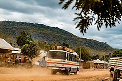 Straße in Kondoa