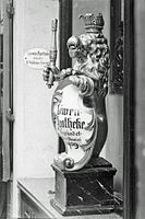 Schaufensterlöwe um 1900