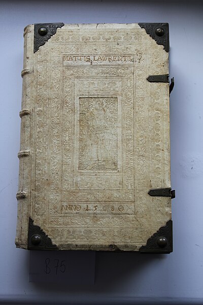 File:LZB in Flensburg - Niederdeutsche Lutherbibel von 1574-1580, Bild 00A.JPG