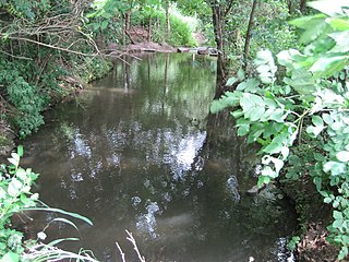 Pulheimer Bach River in Germany