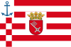 State service flag of the Bremen shipping company