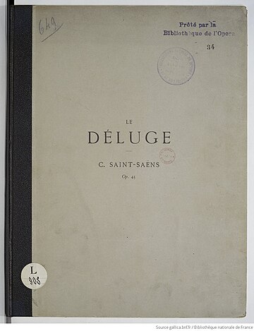 Le Déluge (Saint-Saëns)