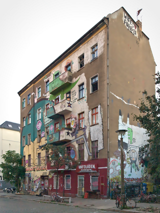 <span class="mw-page-title-main">Liebig 34</span> Former anarchist squat in Berlin