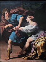 Joseph et la femme de Putiphar, Leonello Spada.