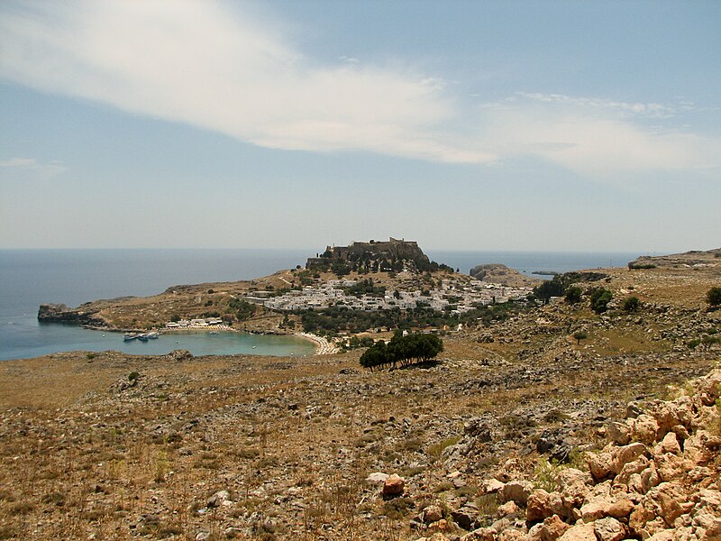 File:Lindos Rhodes Greece 01.jpg