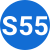 Linka S55 (IDS BK).svg