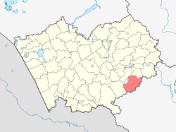 Location of Altaysky District in Altai Krai