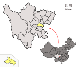 Ziyang - Carte