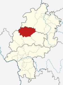 Circondario di Marburgo-Biedenkopf – Localizzazione