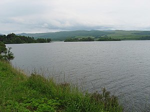 Loch Awe showing some of the islands in the loch, including Innis Chonain Lochaweandinnischonain.jpg