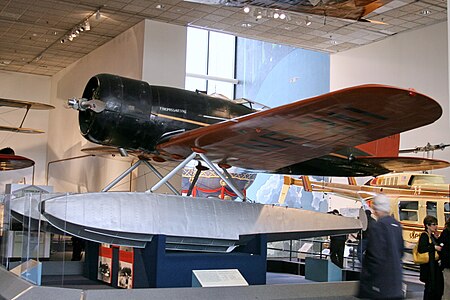 Lockheed 8 Sirius 'Tingmissartoq' at the National Air and Space Museum, Washington DC.jpg