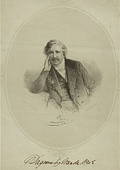 An engraving of Daguerre during his career