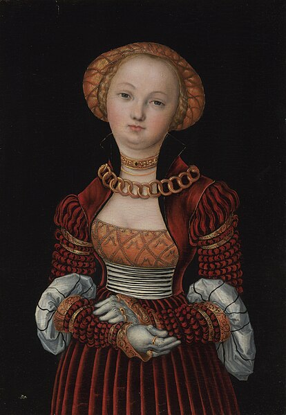 File:Lucas Cranach d.Ä. - Bildnis einer Frau (National Gallery London).jpg