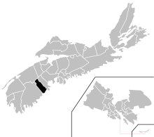 Distrito eleitoral da província de Lunenburg West.