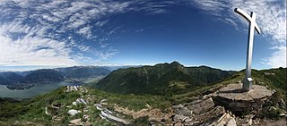 Monte Gambarogno Mountain in Switzerland