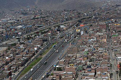 Cómo llegar a El Agustino en transporte público - Sobre el lugar