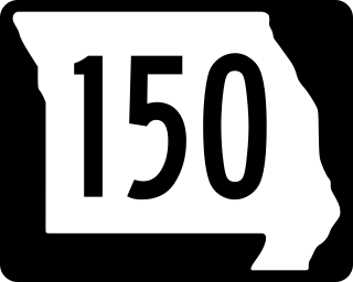 <span class="mw-page-title-main">Missouri Route 150</span> State highway in western Missouri