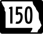 Route 150-markering