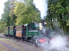 Rame historique du MVTS à Crèvecœur-le-Grand, le 17 octobre 2015.