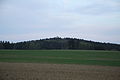 Čeština: Hora Mařenka fotografována z Lesné, okr. Třebíč. English: Mařenka mountain taken from Lesná, Třebíč District.