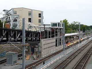 <span class="mw-page-title-main">Magoun Square station</span> Under-construction light rail station in Somerville, Massachusetts, US