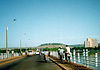 Bamako bridge crossing the Niger River