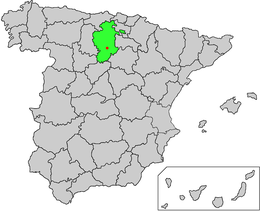 Covarrubias – Mappa