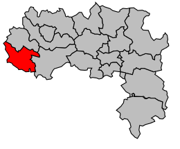 Cantone di Belpech – Mappa