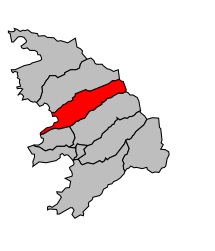 Canton de Cruzini-Cinarca - Carte