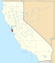 Map of California highlighting San Mateo County.svg
