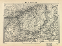 Map of Kafiristan 1881 Map of Kafiristan WDL12996.png