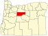 Karta över Oregon Highlighting Jefferson County.svg